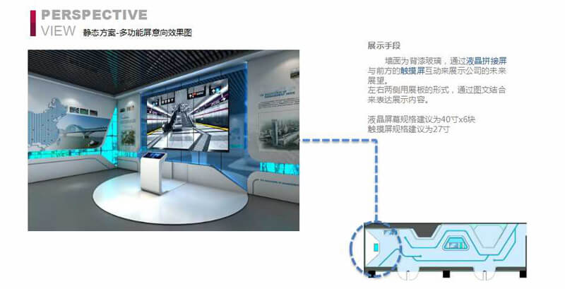 賽凡策劃之北京仰聯信通技術有限公司展廳概念方案